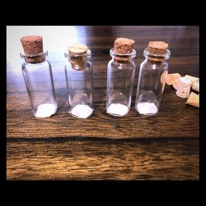 Tiny Craft Jars (5 in total)